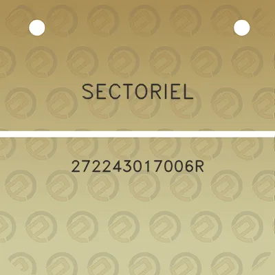 sectoriel-272243017006r