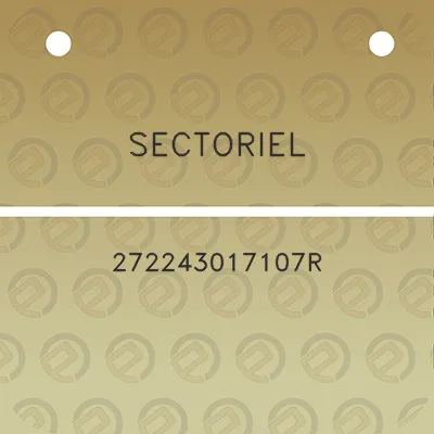 sectoriel-272243017107r