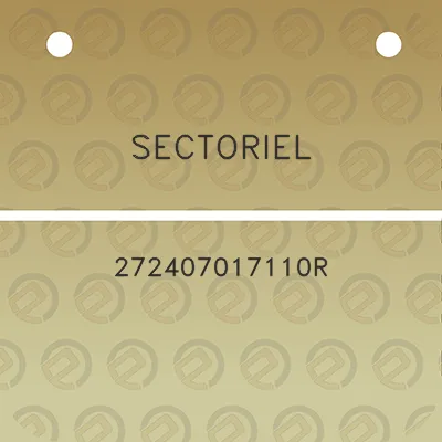 sectoriel-272407017110r