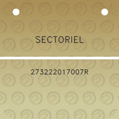 sectoriel-273222017007r