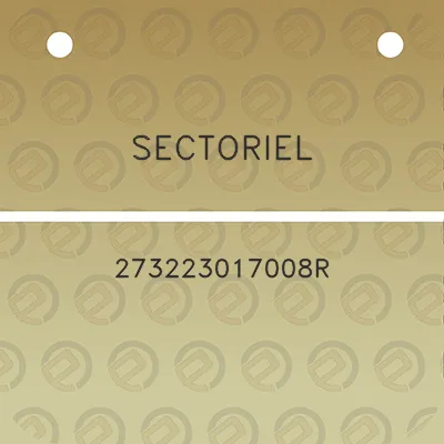 sectoriel-273223017008r