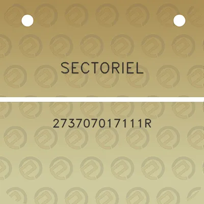 sectoriel-273707017111r