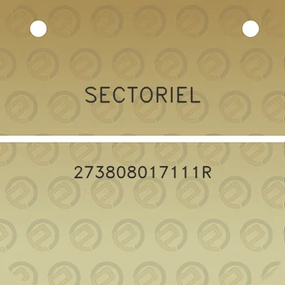 sectoriel-273808017111r