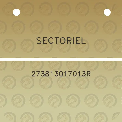 sectoriel-273813017013r