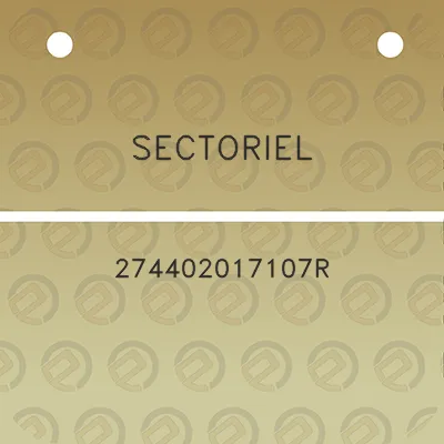 sectoriel-274402017107r