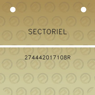 sectoriel-274442017108r