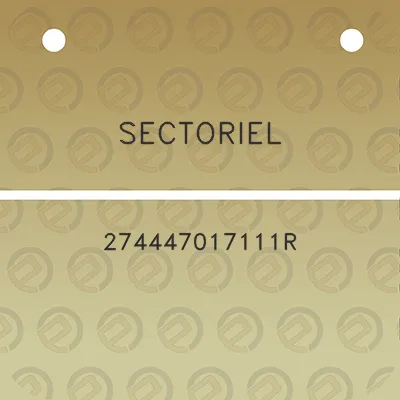 sectoriel-274447017111r