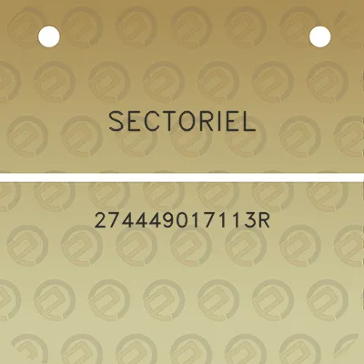 sectoriel-274449017113r