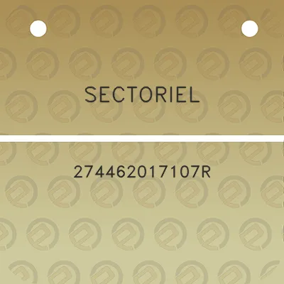 sectoriel-274462017107r