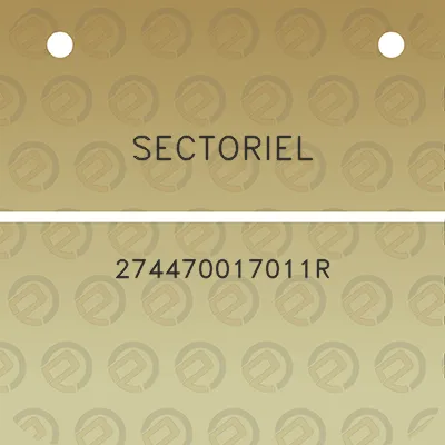 sectoriel-274470017011r