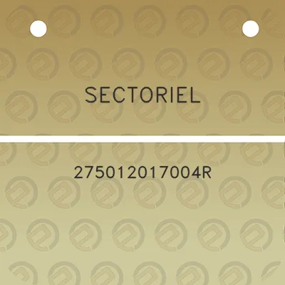 sectoriel-275012017004r