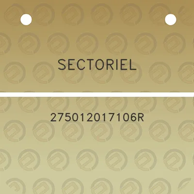 sectoriel-275012017106r