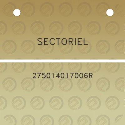 sectoriel-275014017006r