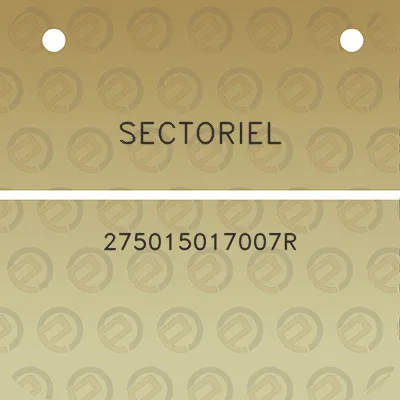 sectoriel-275015017007r