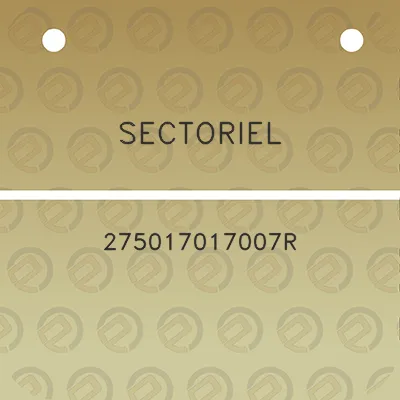 sectoriel-275017017007r