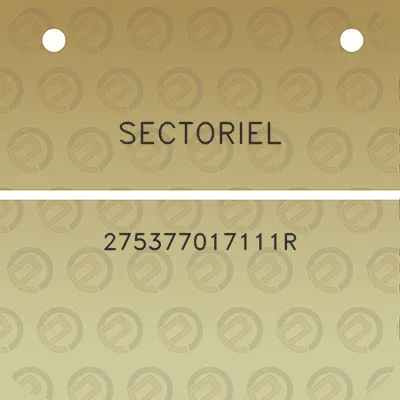 sectoriel-275377017111r