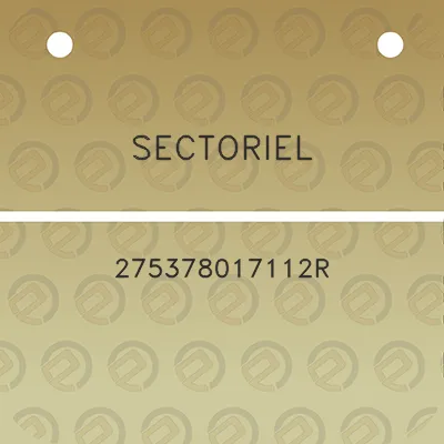 sectoriel-275378017112r