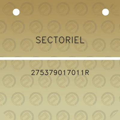 sectoriel-275379017011r