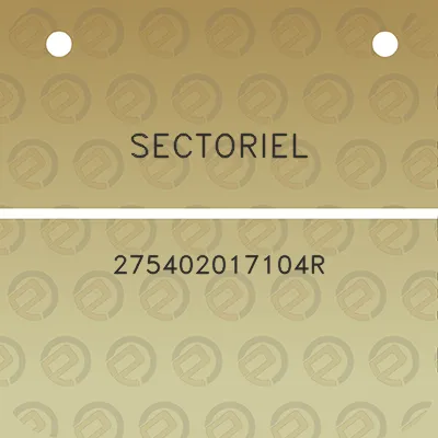 sectoriel-275402017104r