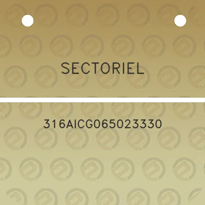 sectoriel-316aicg065023330