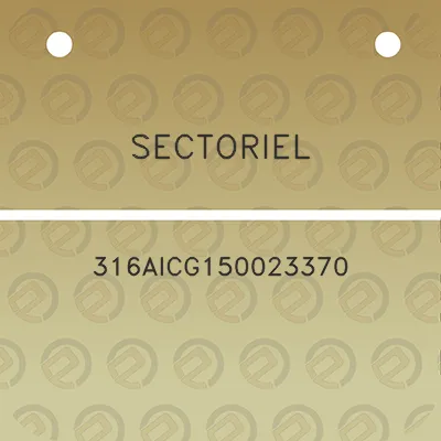 sectoriel-316aicg150023370