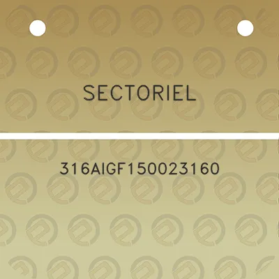 sectoriel-316aigf150023160