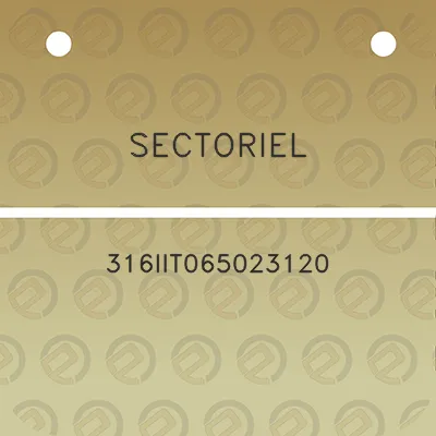 sectoriel-316iit065023120