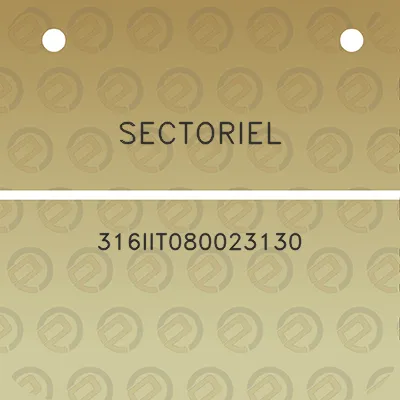 sectoriel-316iit080023130