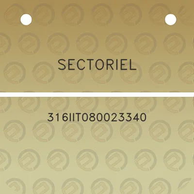 sectoriel-316iit080023340