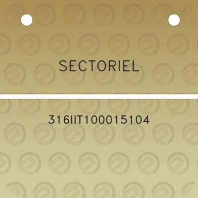 sectoriel-316iit100015104