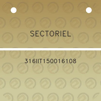 sectoriel-316iit150016108