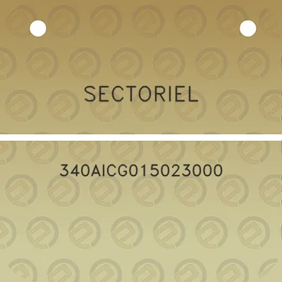 sectoriel-340aicg015023000