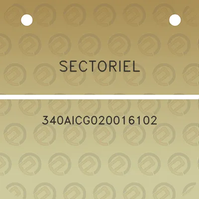 sectoriel-340aicg020016102