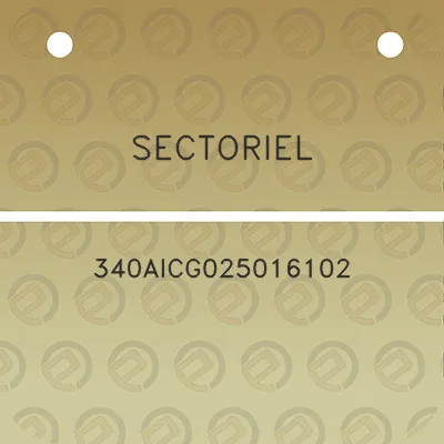 sectoriel-340aicg025016102