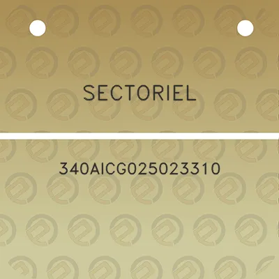 sectoriel-340aicg025023310