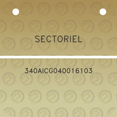 sectoriel-340aicg040016103