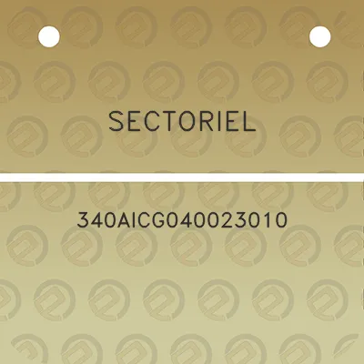 sectoriel-340aicg040023010