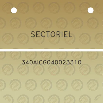 sectoriel-340aicg040023310