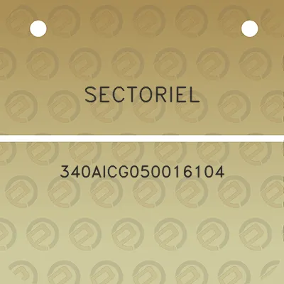 sectoriel-340aicg050016104