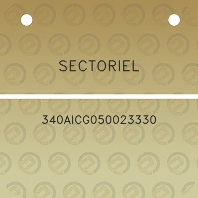 sectoriel-340aicg050023330