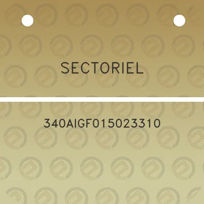 sectoriel-340aigf015023310