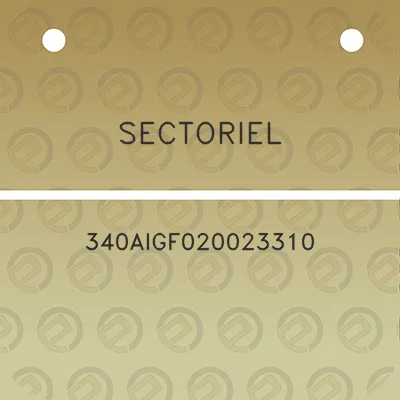 sectoriel-340aigf020023310