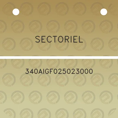 sectoriel-340aigf025023000