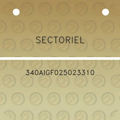 sectoriel-340aigf025023310