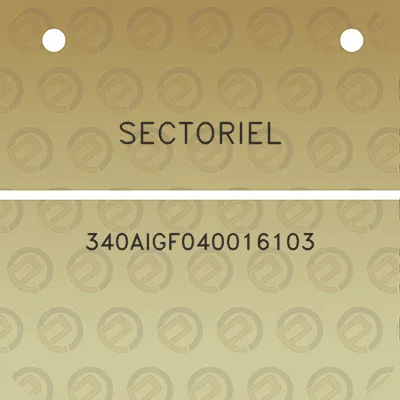 sectoriel-340aigf040016103