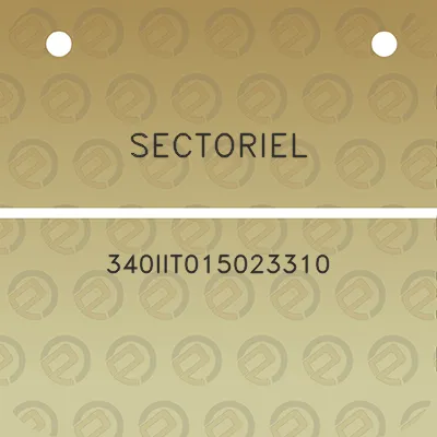 sectoriel-340iit015023310