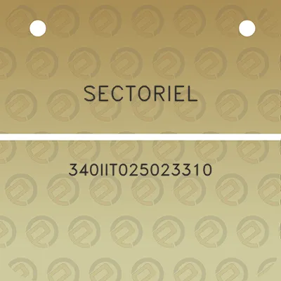 sectoriel-340iit025023310