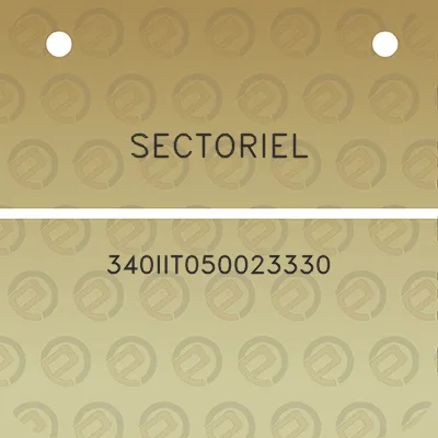 sectoriel-340iit050023330