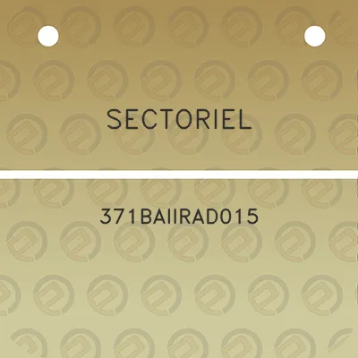 sectoriel-371baiirad015