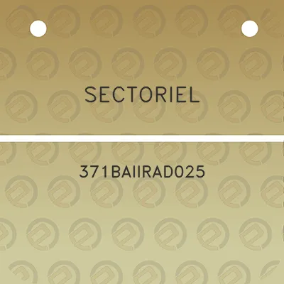 sectoriel-371baiirad025